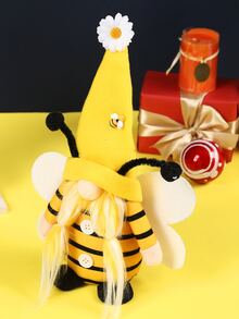 1pc Bee Design Gonk Decoration - Multicolor - View 2