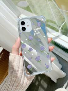 Funda de móvil de espejo floral - Multicolor - Ver 2