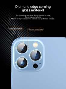 3 miếng bảo vệ ống kính mắt đại bàng tương thích với iPhone15/15Plus/15Pro/15Promax - Màu xanh lam - Xem 4