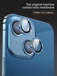 3 miếng bảo vệ ống kính mắt đại bàng tương thích với iPhone15/15Plus/15Pro/15Promax - Màu xanh lam - Xem 5