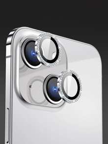 3入組鷹眼鏡頭保護適用於iphone - 銀色 - 查看 2