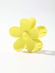 Thiết kế hoa kẹp tóc dễ thương Halloween - Màu vàng - Xem 3