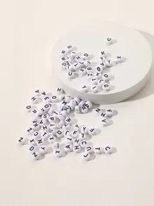 100入組字母細節DIY釘珠