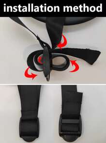 Bebé 1 pieza de coche espejo retrovisor - Negro - Ver 6