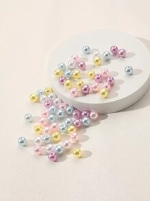 60入組釘珠DIY首飾配件 - 彩色 - 查看 1