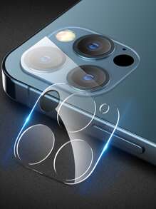 1 película transparente para lente de teléfono compatible con iPhone15/15Plus/15Pro/15Promax. - transparente - Ver 2