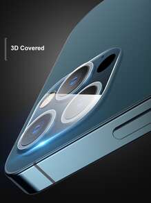 1 película transparente para lente de teléfono compatible con iPhone15/15Plus/15Pro/15Promax. - transparente - Ver 4