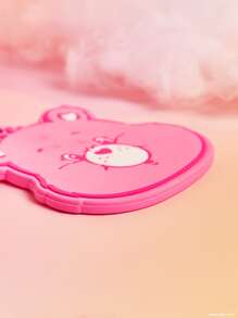 SHEIN X Care Bears Cartoon Graphic Makeup Mirror - Pink - View 5