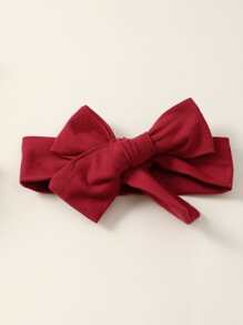 嬰兒荷葉邊連身背心和印花紙袋型腰腰帶長褲附髮帶