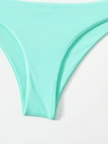 Swim Vcay Summer Beach Solid Bikini Panty