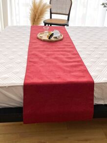 Jacquard Graphic Bed Runner - Red - View 4