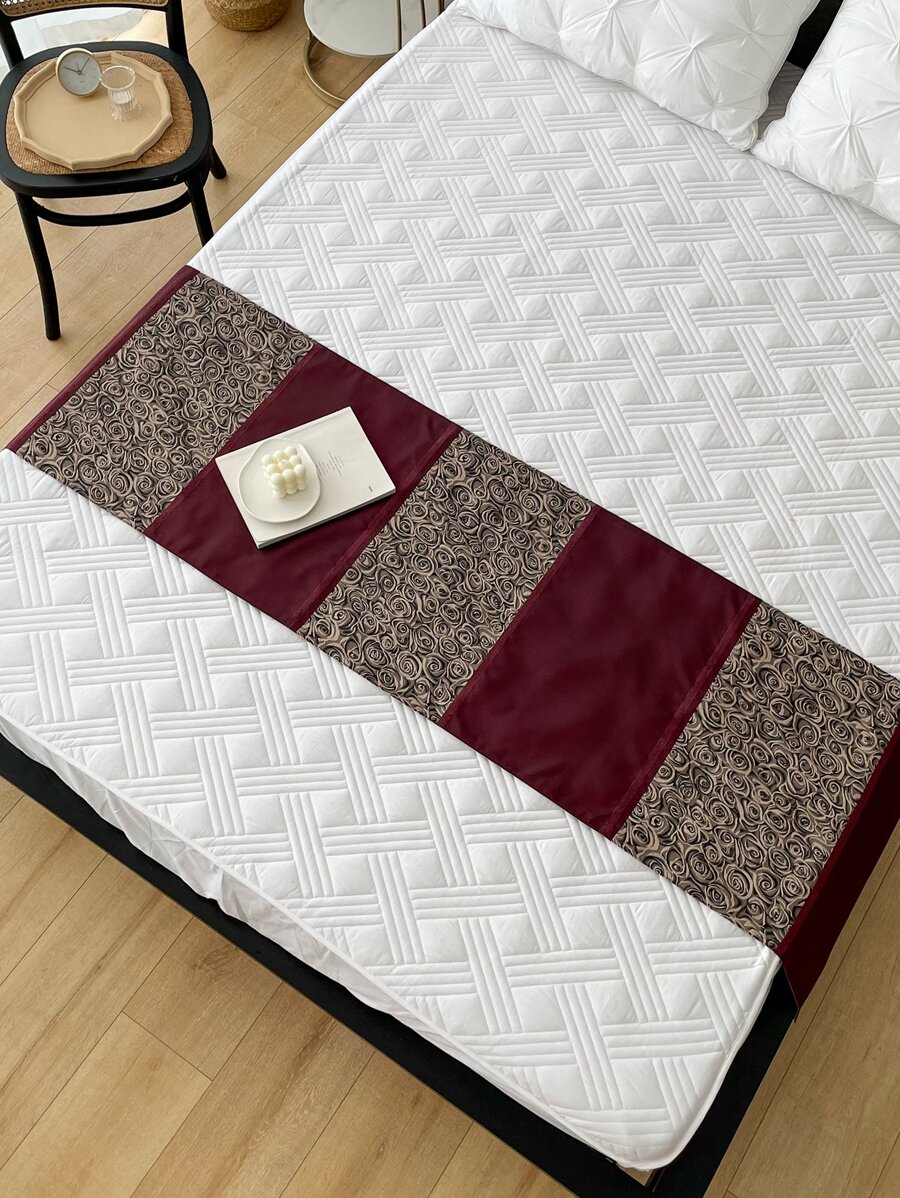 提花花床旗 - 彩色 - 查看 1