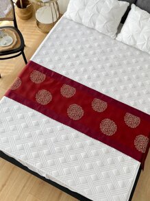 提花圖案床旗 - 彩色 - 查看 1