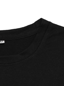 Manfinity Homme Men Mountain Print Colorblock Tee - Multicolor - View 3