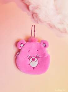 SHEIN X Care Bears 卡通熊设计包饰、欢呼熊、礼物 - 玫紅色 - 查看 5