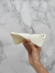 Funda para móvil con estampado de letra - Blanco y Negro - View 4