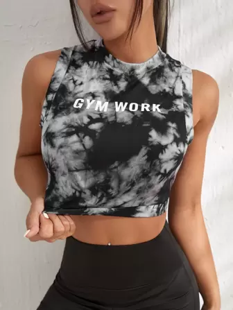 Breathable Softness Solid Sports Teeworkout Tank Top