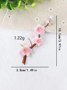 6入組花朵形狀貼布 - 彩色 - 查看 3