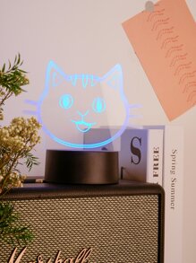 1 pieza escribible con diseño de gato Luz de la decoración con Pluma marcador - Multicolor - Ver 6