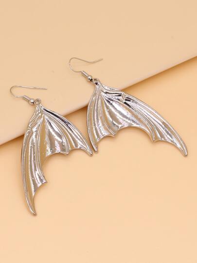 اقراط متدلي خفاش جناح