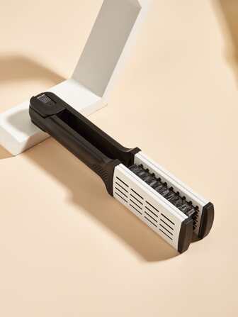 WANMEI 直发器，直发卷发两用造型梳，1个，V型直发梳工具，头发柔顺梳，减少头发分叉，适用于理发店、美容院、返校季等场合，女士发饰，梳子，木梳