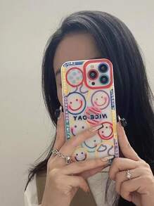 Funda para móvil cara de dibujos animados - Multicolor - Ver 2