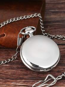 Reloj de bolsillo simple - Blanco - Ver 3
