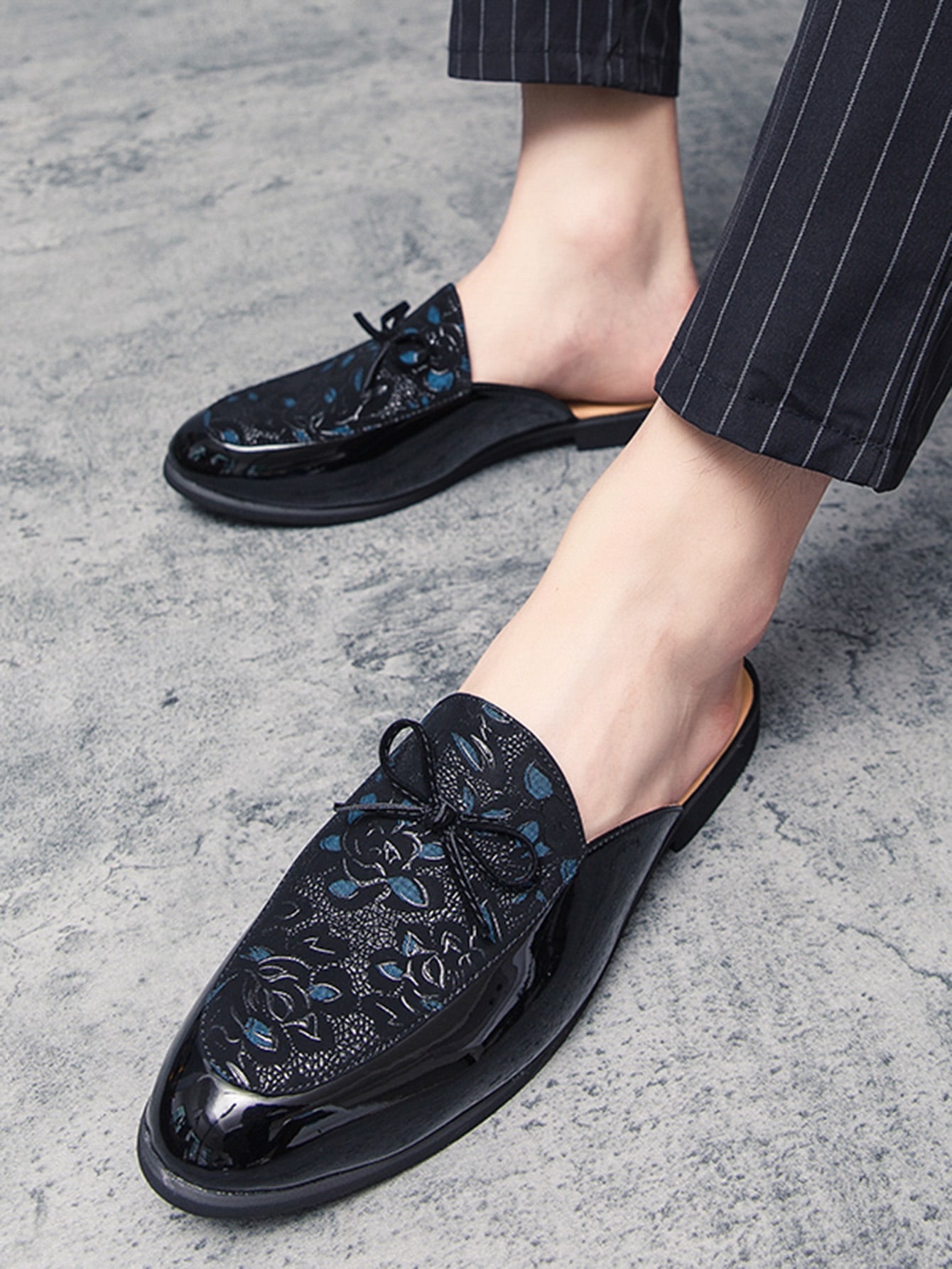 Printed loafers for men Clearance