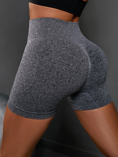 شورت رياضي بطباعة أشكال الفضاء شريط خصر واسع