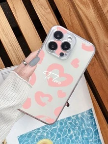 Funda para móvil con patrón de corazón - Multicolor - Ver 2