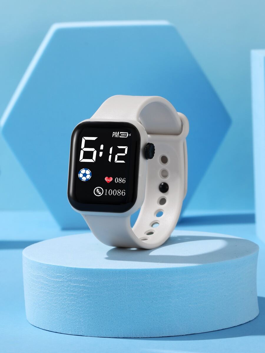 1pc Water Resistant Electronic Watch