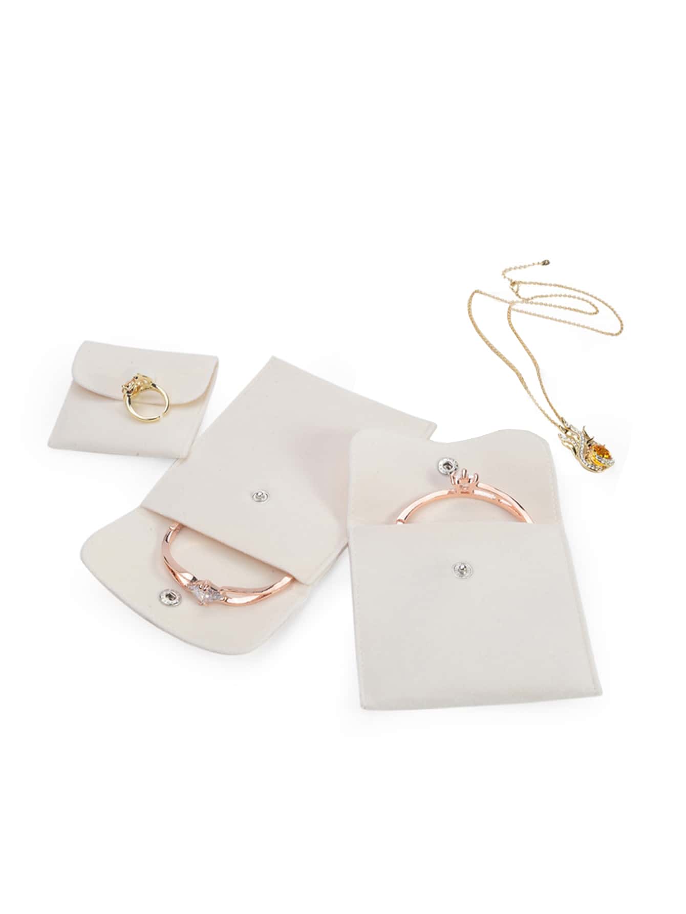 1入組便攜式小型珠寶收納袋