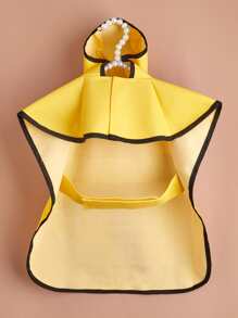 Impermeable para mascota reflectante - Amarillo - Ver 4