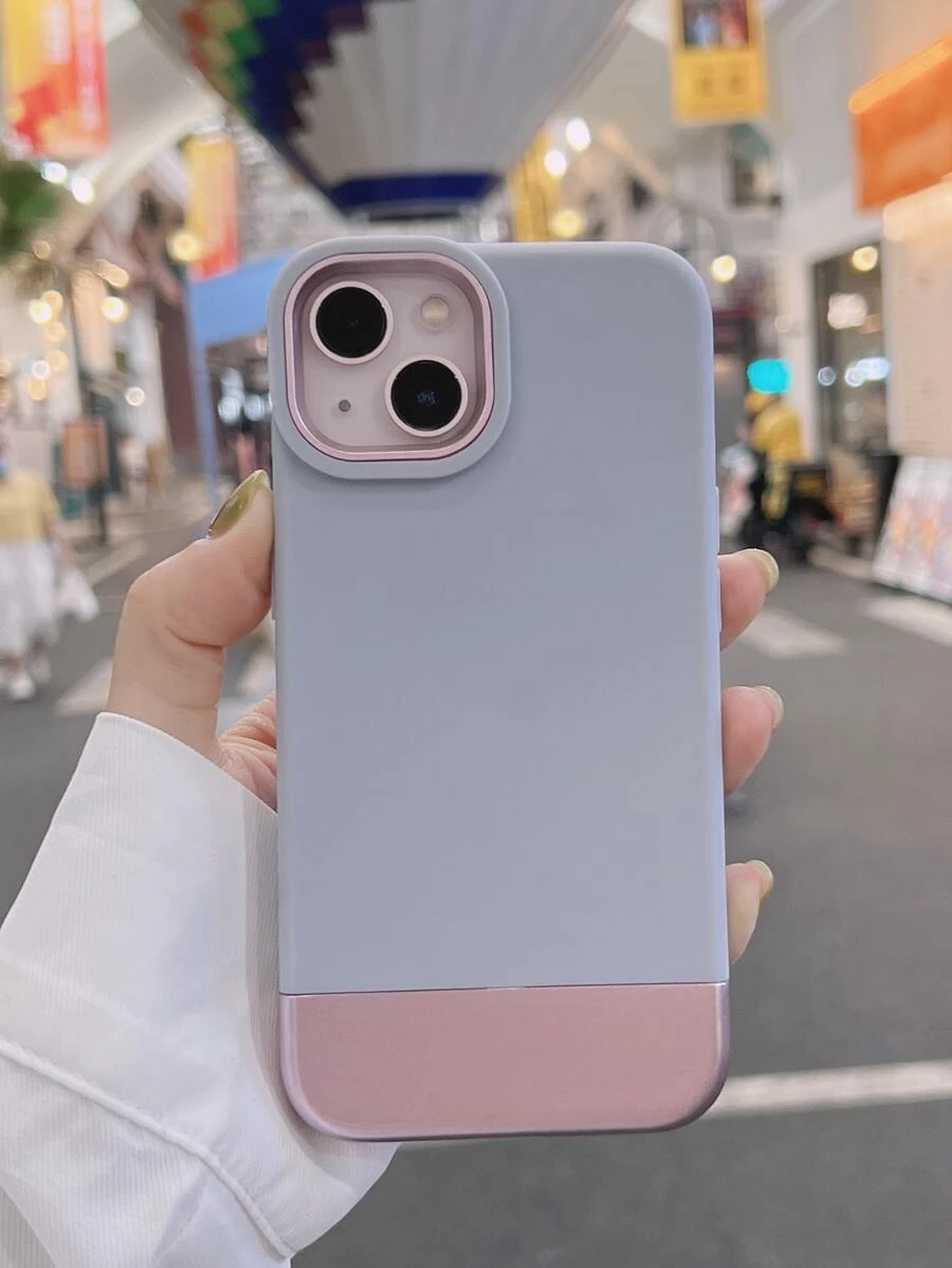 カラーブロック スマホケース - マルチカラー - チェックする 1