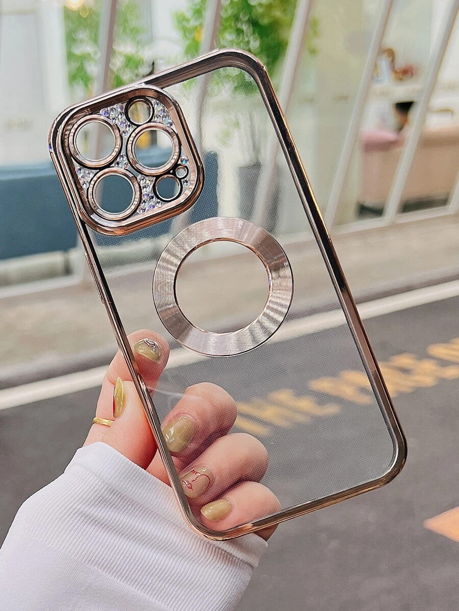 Plating Phone Case - Clear - View 1