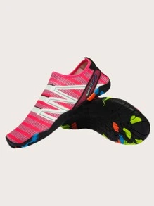 新款跨境户外涉水鞋，多功能，适合游泳、瑜伽 - 玫紅色 - 查看 3