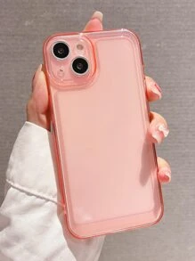 电镀2.0mm厚亚克力防震手机壳，兼容 15/15 Pro Max/15 Pro/15 Plus/11/12/13/14 Pro Max/Xs/Xr/11 Pro/11 Pro Max/12 Pro/12 Pro Max/13 Pro/13 Pro Max/7 Plus/14 Pro/14 Pro Max/14 Plus/7 Plus/8 Plus/8/SE2，柔软简约风格，国际版，非国内版 - 粉色 - 查看 2