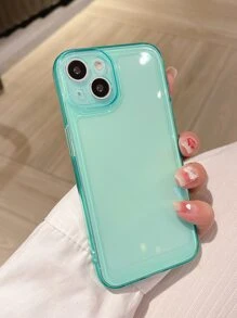 电镀2.0mm厚亚克力防摔手机壳，兼容 15/15 Pro Max/15 Pro/15 Plus/11/12/13/14 Pro Max/Xs/Xr/11 Pro/11 Pro Max/12 Pro/12 Pro Max/13 Pro/13 Pro Max/7 Plus/14 Pro/14 Pro Max/14 Plus/7 Plus/8 Plus/8/SE2（软壳，简约），国际版，非国内版 - 綠色 - 查看 5