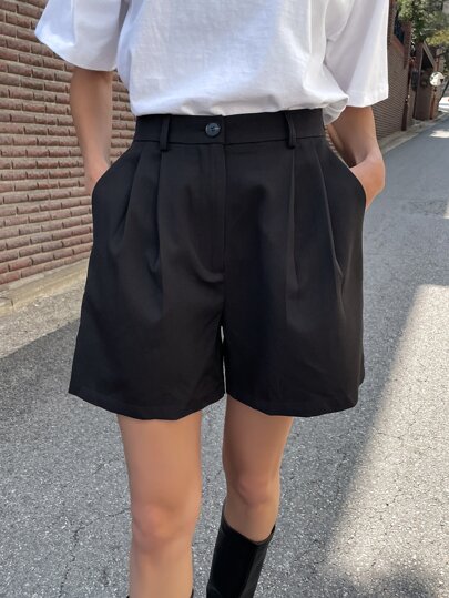 DAZY Plicated Shorts med Vida Ben