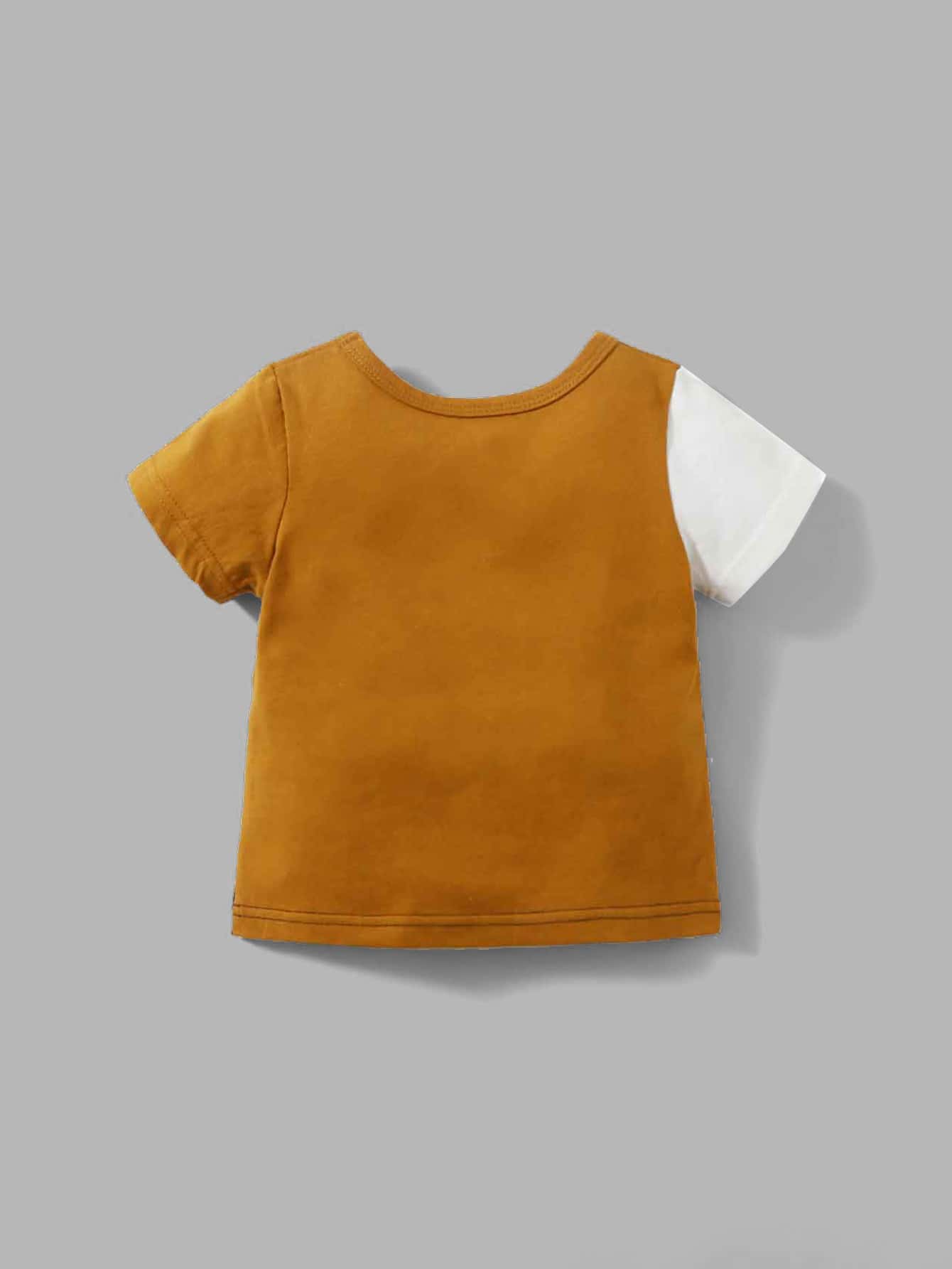 Baby Boy Color Block Tee SHEIN USA