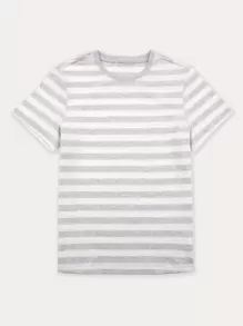 Niños Camiseta con estampado de rayas - Multicolor - Ver 1