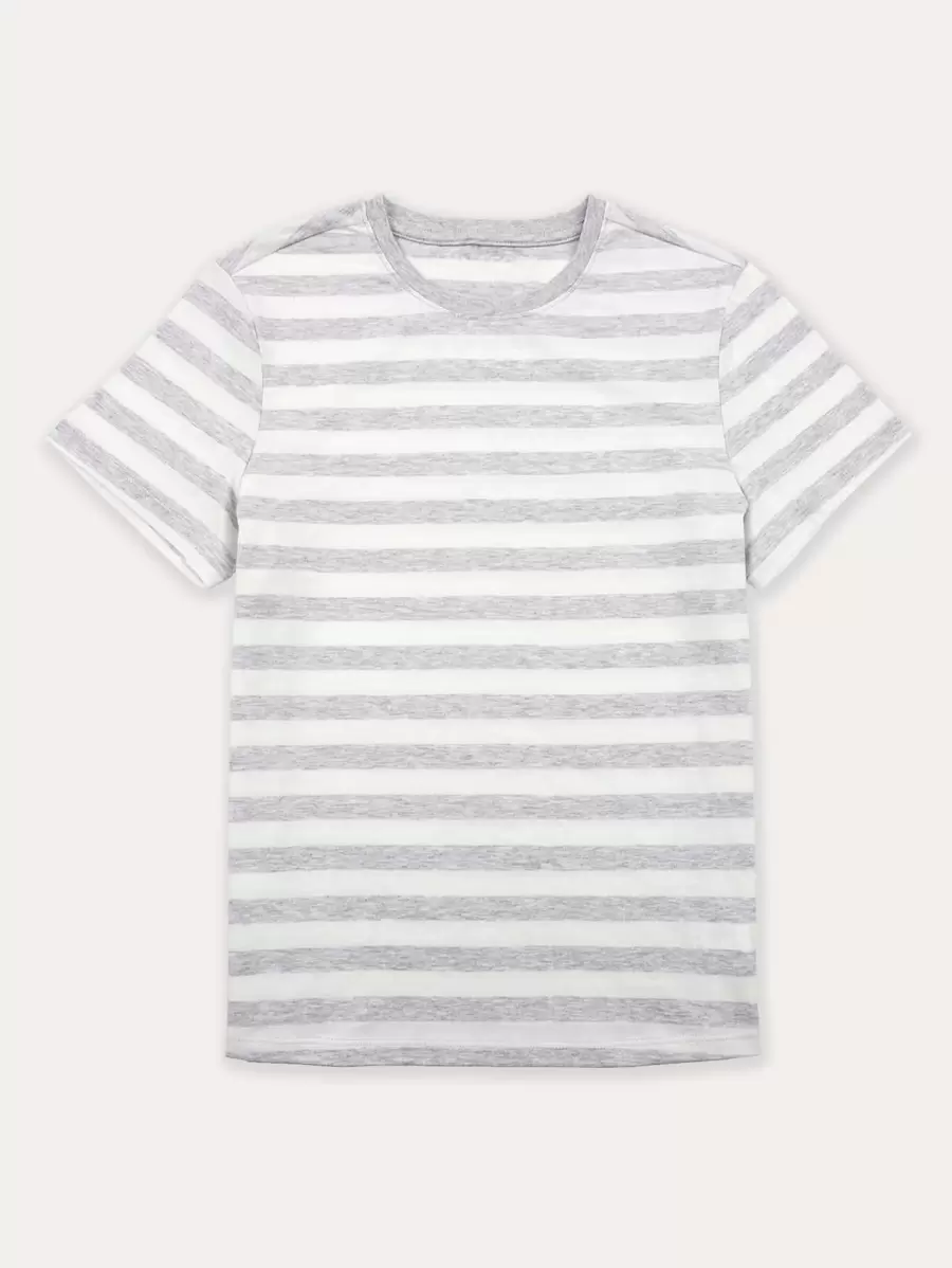 Niños Camiseta con estampado de rayas - Multicolor - Ver 1