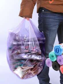 Túi rác màu ngẫu nhiên 1roll - Nhiều màu - Xem 3