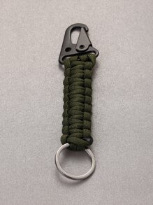 Hombres Llavero cuerda trenzada