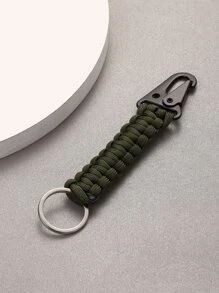 Hombres Llavero cuerda trenzada
