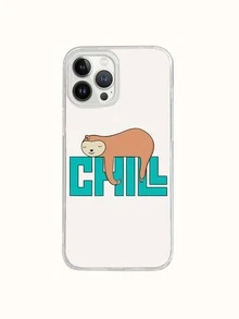 Coffeeman Cartoon Sloth Phone Case - Multicolor - View 3