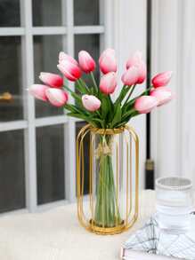 5 cái/18 cái/27 cái, 13,8in/35cm Hoa tulip nhân tạo, Hoa tulip PU nhân tạo lãng mạn hiện đại, Hoa tulip mềm mại, Thích hợp để trang trí nhà cửa, Trang trí nhà ở tối giản, Hoa tulip nhân tạo cho Ngày của Mẹ, Ngày lễ tình nhân, Bình hoa, Trung tâm bàn ăn, Quà tặng ngày lễ, Trang trí đám cưới, Nhà bếp, Quán cà phê, Đạo cụ chụp ảnh, Tiệc tại nhà, Quà sinh nhật, Trang trí tường DIY ngoài trời, Trang trí mùa xuân - Nhiều màu - Xem 6