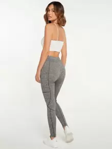 SHEIN BASICS Top de tirantes corto unicolor - Blanco - Ver 7