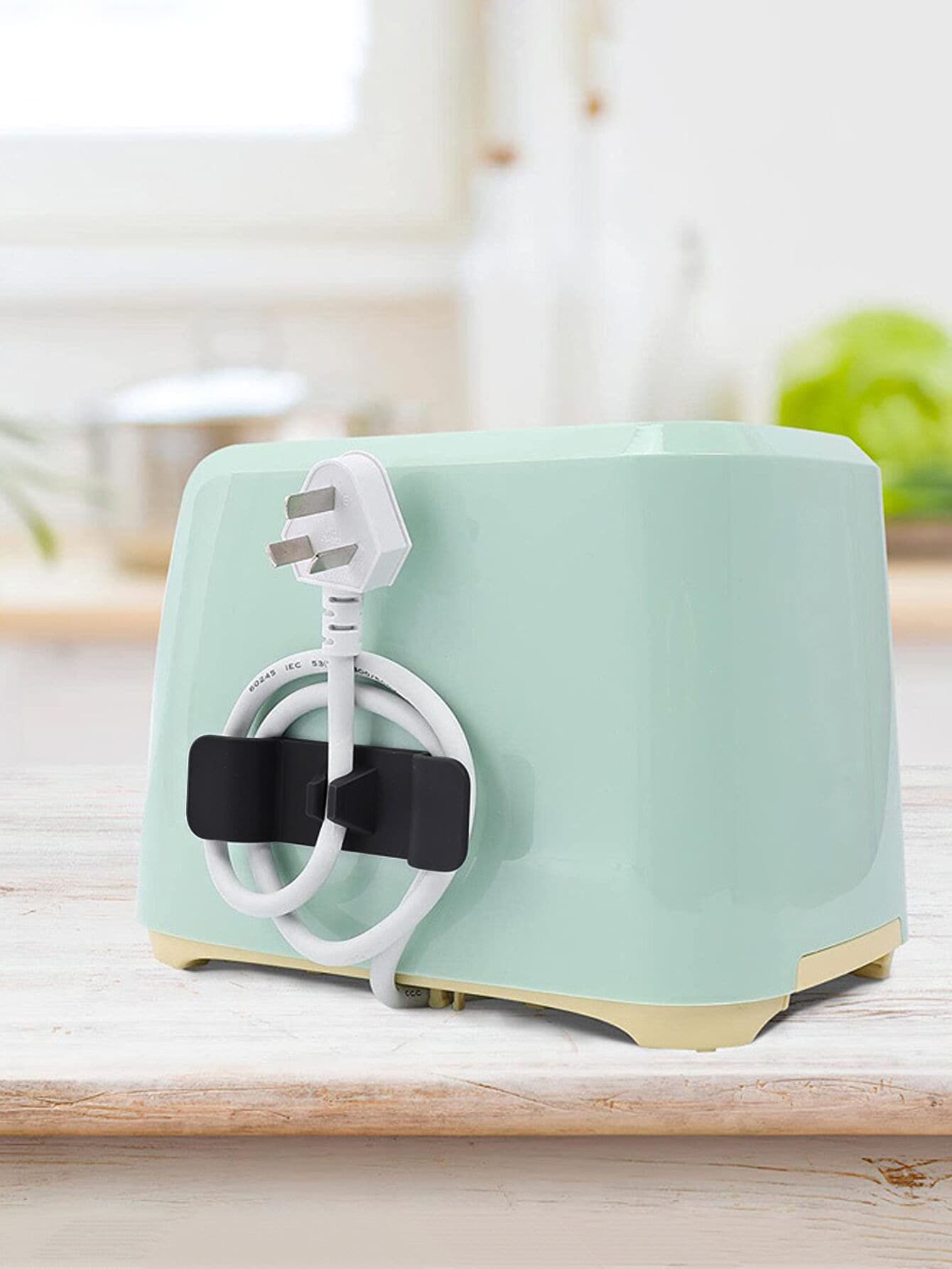 Bộ tổ chức cáp sạc 2 cái - màu đen - Xem 1