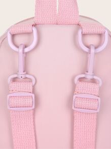 卡通裝飾口袋後背包